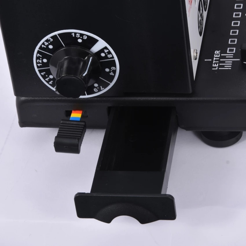 1-34 Hole Adjustable Full Drawing Knife Iron Ring Binding Machine - Image 2